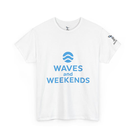 Waves and Weekends Tee - My Commute is to the Sandbar