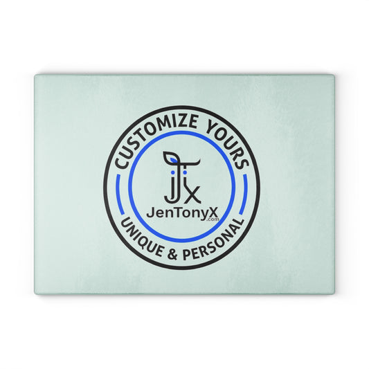 Customizable Glass Cutting Board - Personalized Kitchen Glass Chopping Board