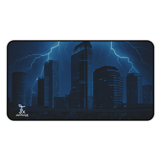 Midnight Surge - Personalized Desk Mat