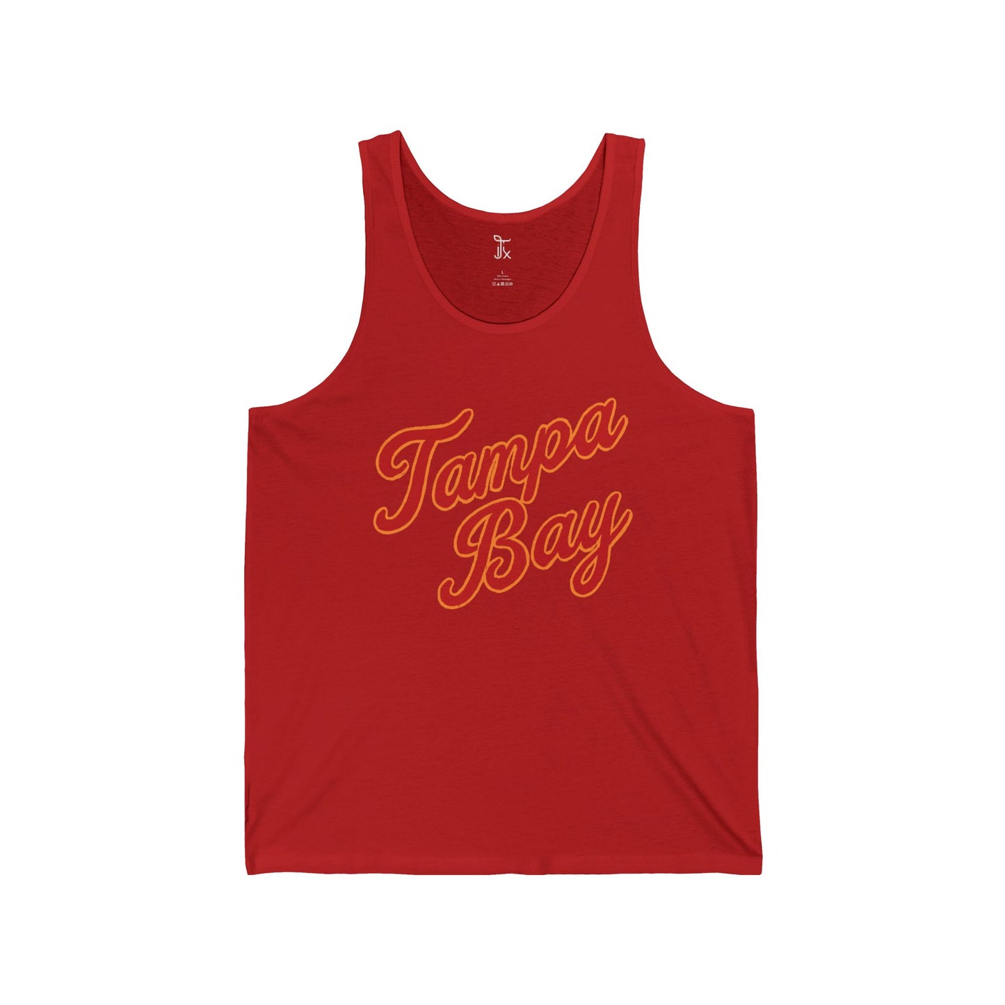 Retro Tampa Bay Customizable Unisex Jersey Tank