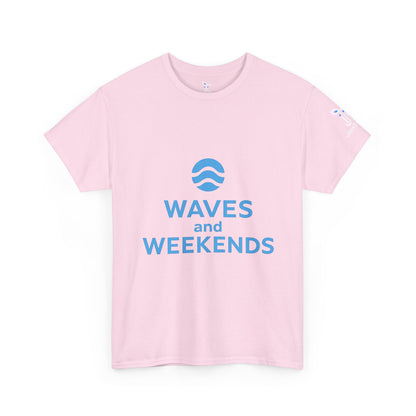 Waves and Weekends Tee - My Commute is to the Sandbar