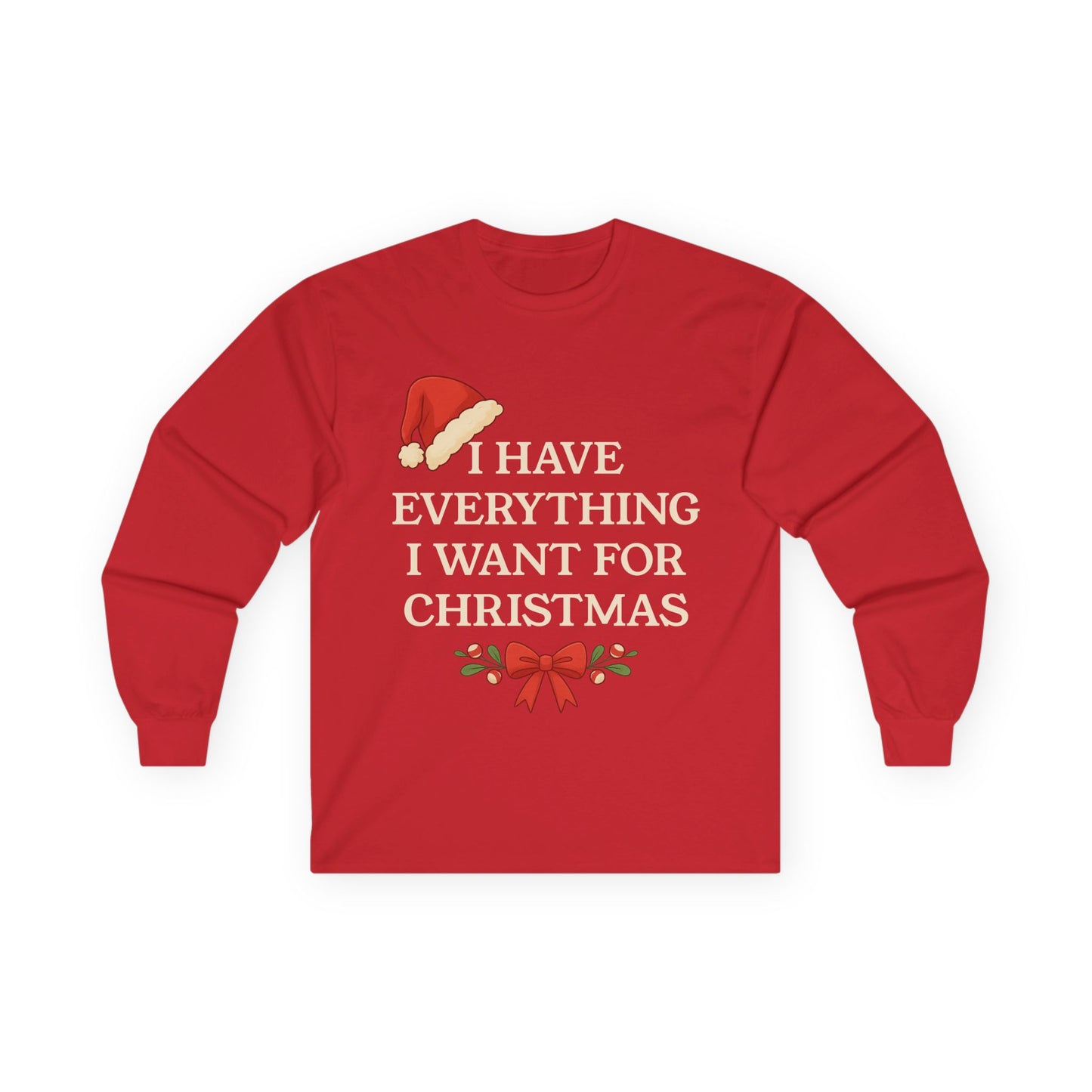 Various Unisex Holiday Long Sleeve T-Shirt — Personalize Your Favorite!