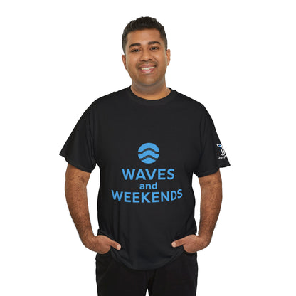 Waves and Weekends Tee - My Commute is to the Sandbar