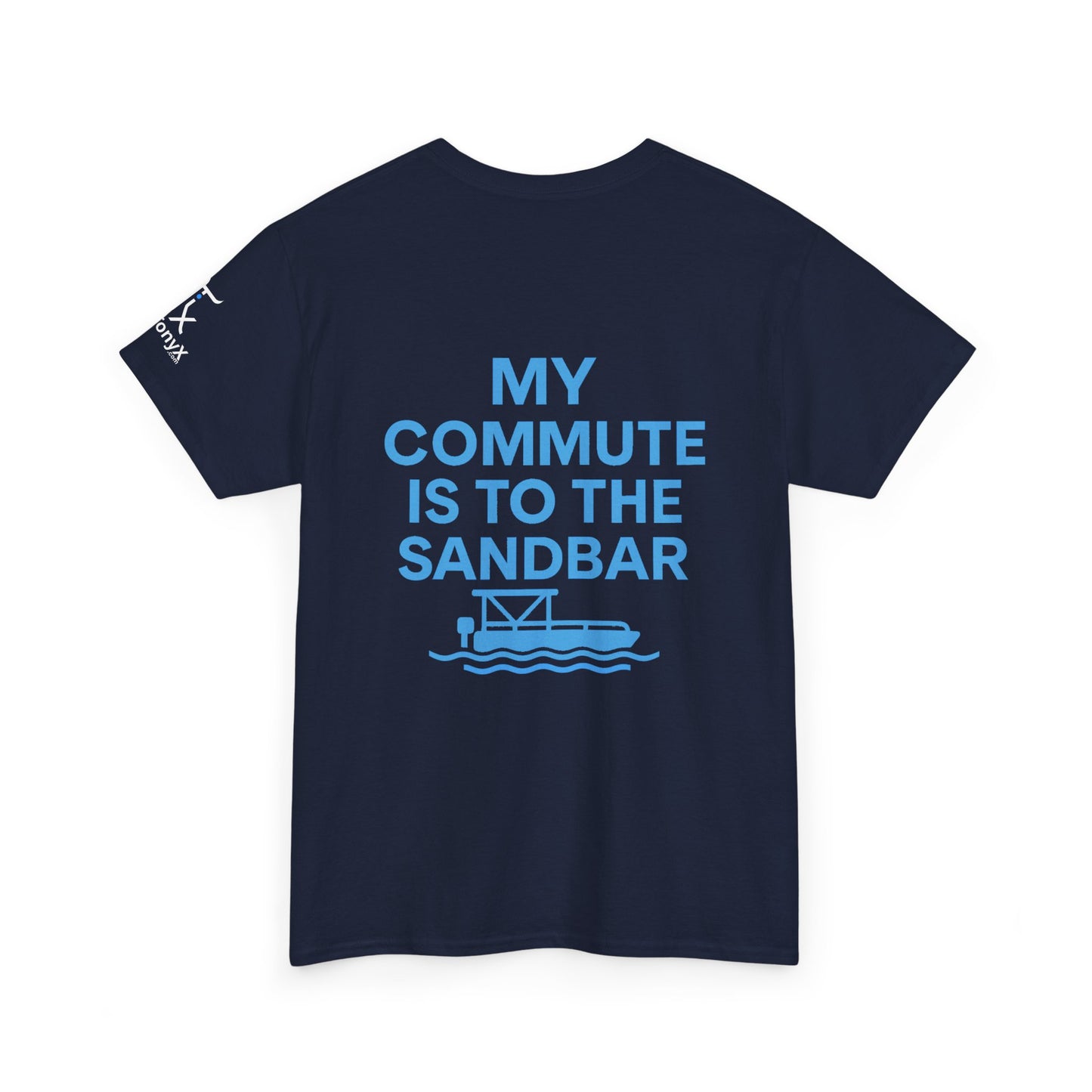 Waves and Weekends Tee - My Commute is to the Sandbar