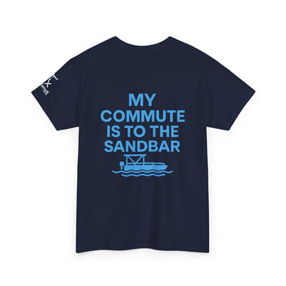 Waves and Weekends Tee - My Commute is to the Sandbar