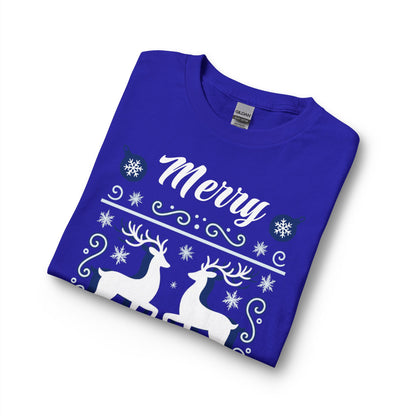 Merry Christmas Reindeer Long Sleeve Shirt