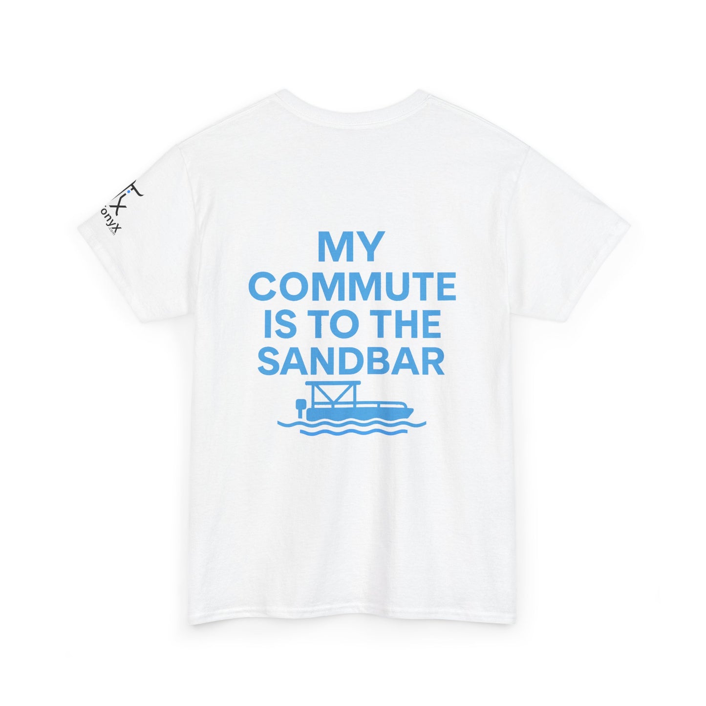 Waves and Weekends Tee - My Commute is to the Sandbar
