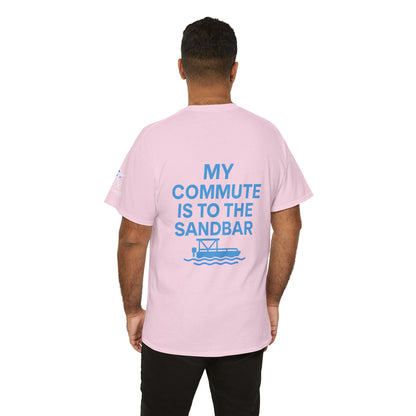 Waves and Weekends Tee - My Commute is to the Sandbar
