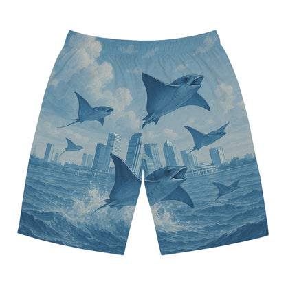 Rise Above - Sting Ray, Ocean Vibe - Boardshorts