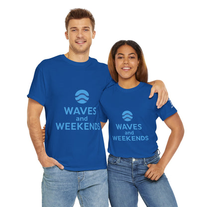 Waves and Weekends Tee - My Commute is to the Sandbar