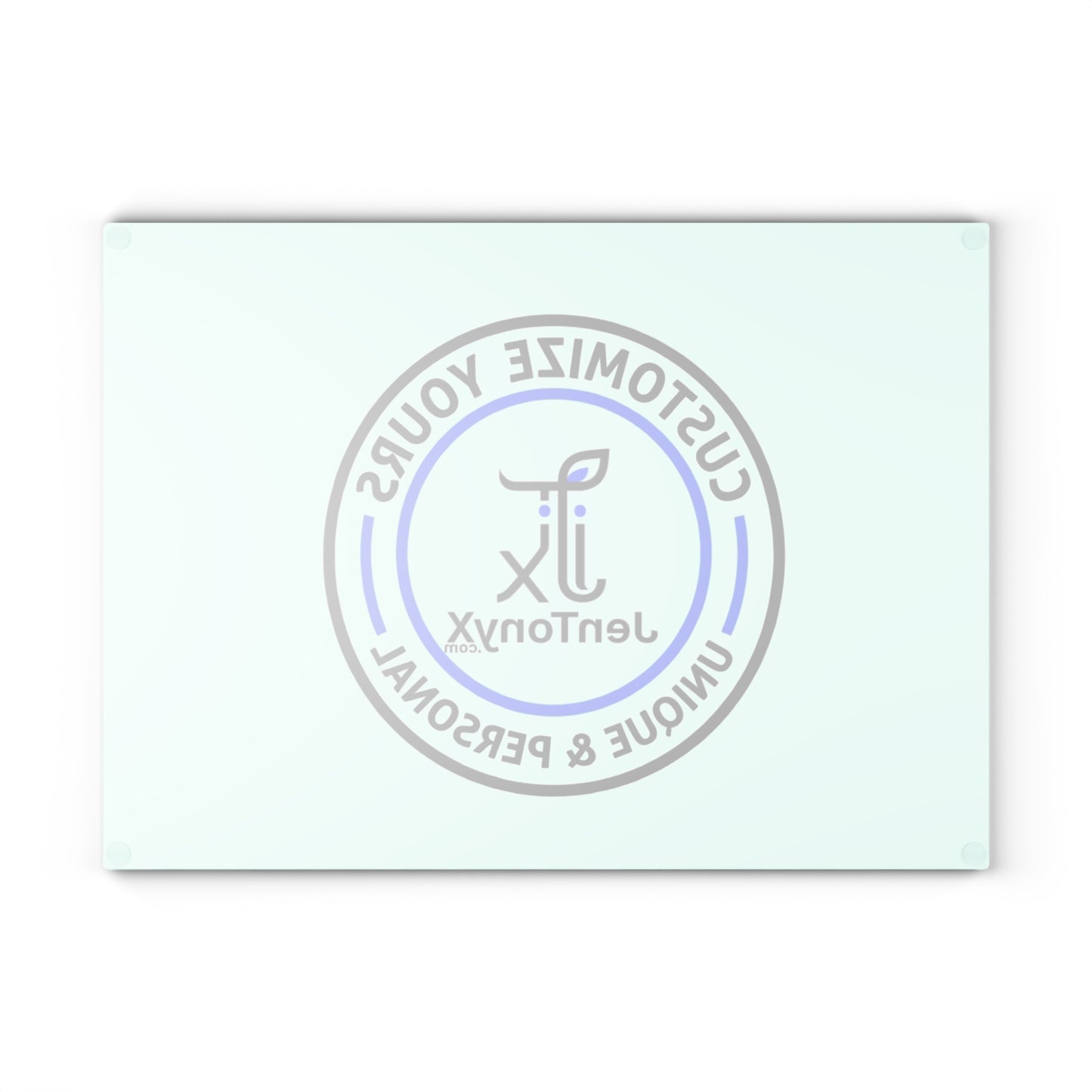 Customizable Glass Cutting Board - Personalized Kitchen Glass Chopping Board