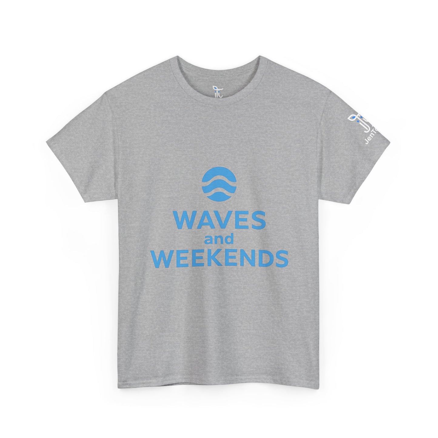 Waves and Weekends Tee - My Commute is to the Sandbar