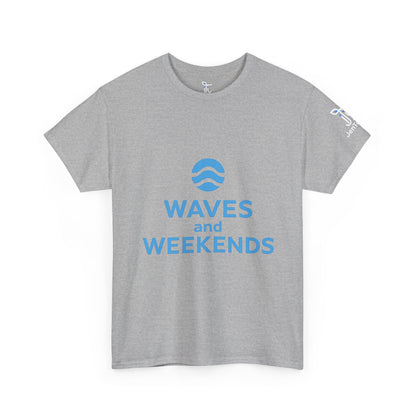 Waves and Weekends Tee - My Commute is to the Sandbar