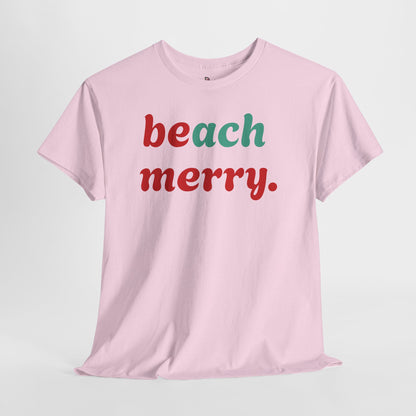 “Beach Merry” — Holiday T-Shirt