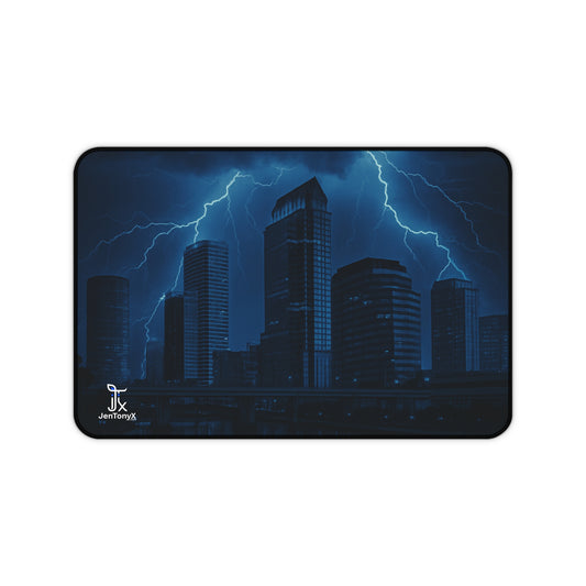 Midnight Surge - Personalized Desk Mat