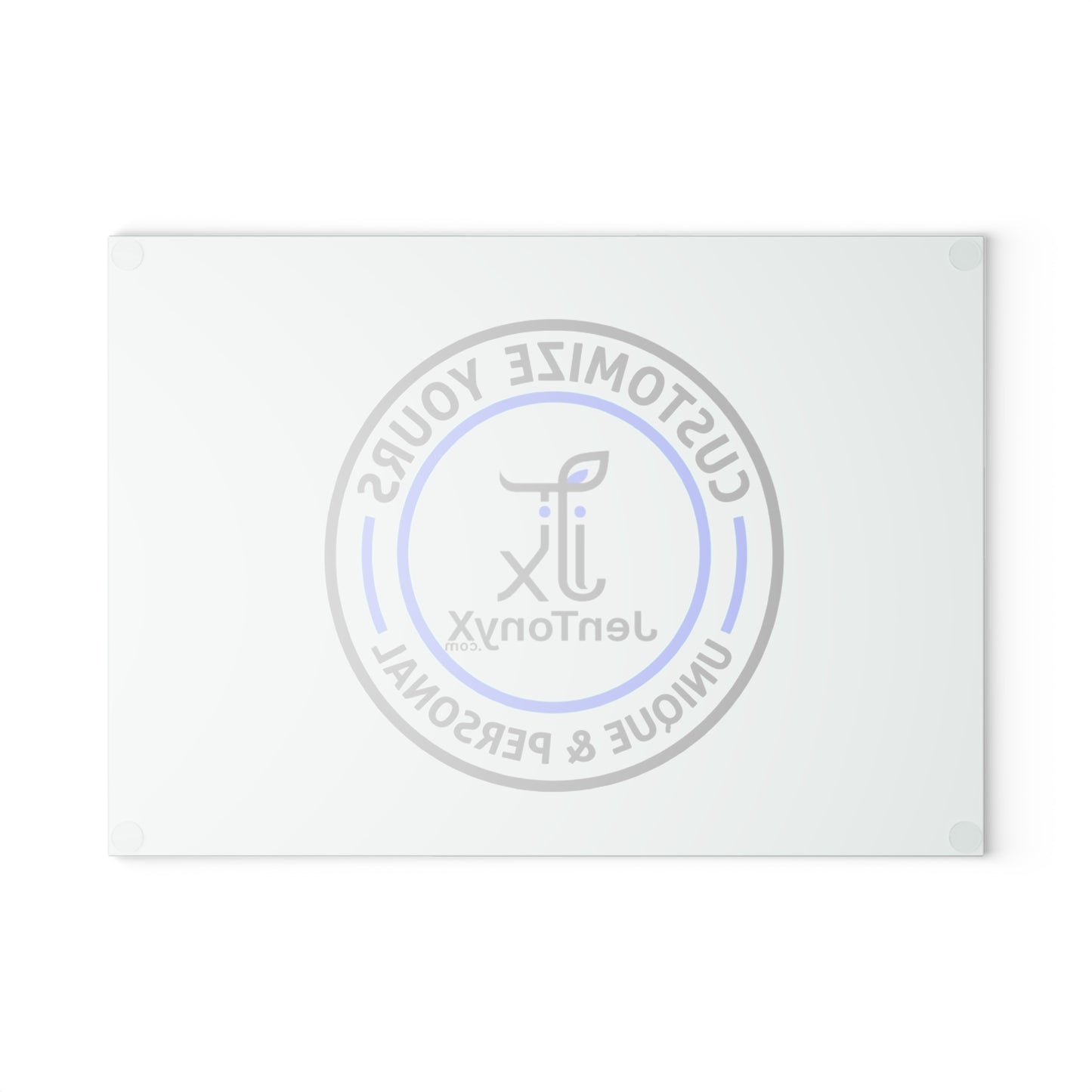 Customizable Glass Cutting Board - Personalized Kitchen Glass Chopping Board