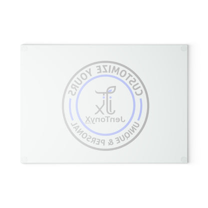 Customizable Glass Cutting Board - Personalized Kitchen Glass Chopping Board