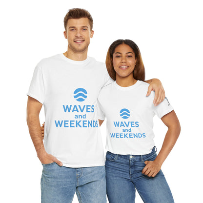 Waves and Weekends Tee - My Commute is to the Sandbar