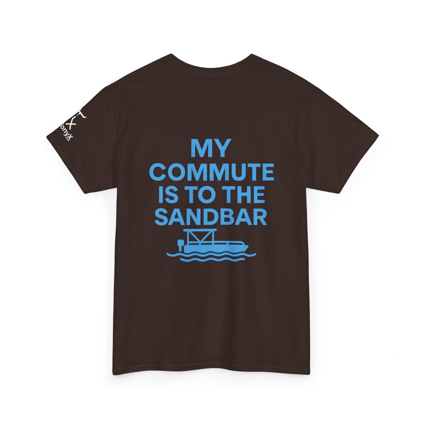 Waves and Weekends Tee - My Commute is to the Sandbar