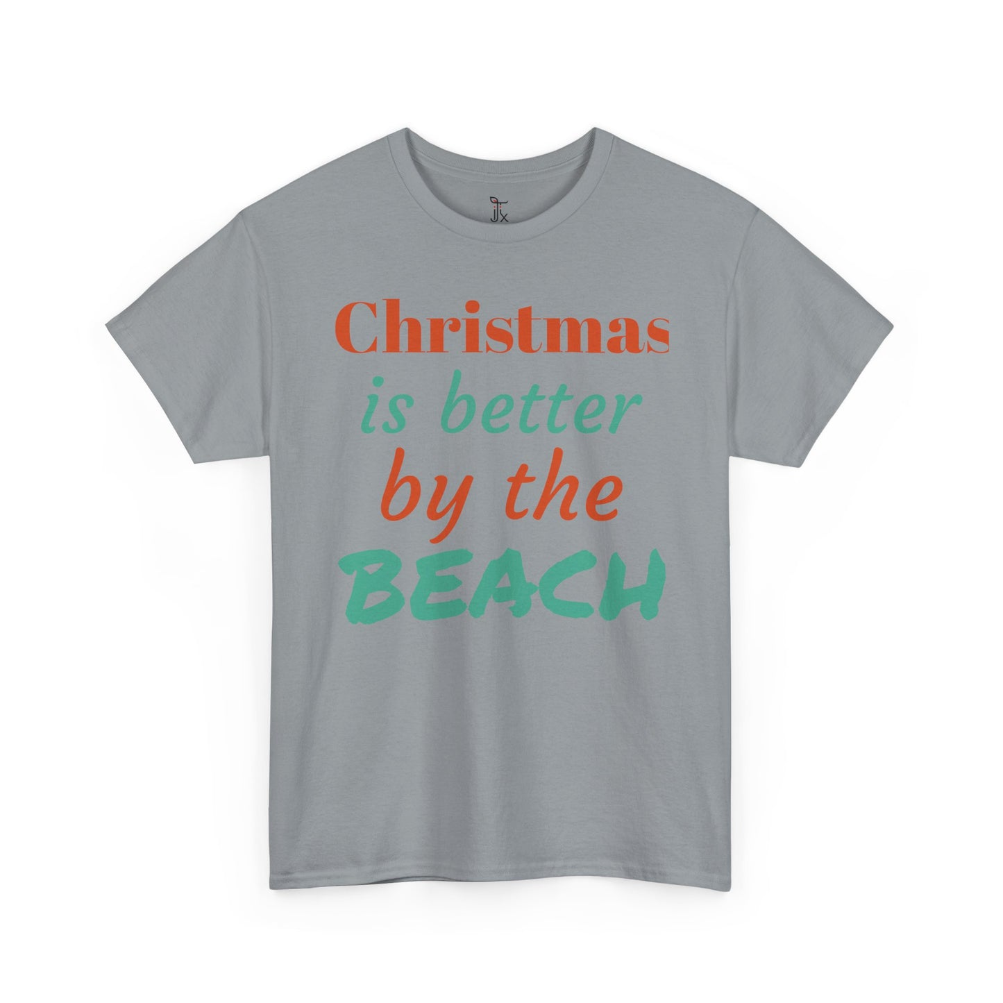 “Christmas Is Better by the Beach” — Holiday T-Shirt