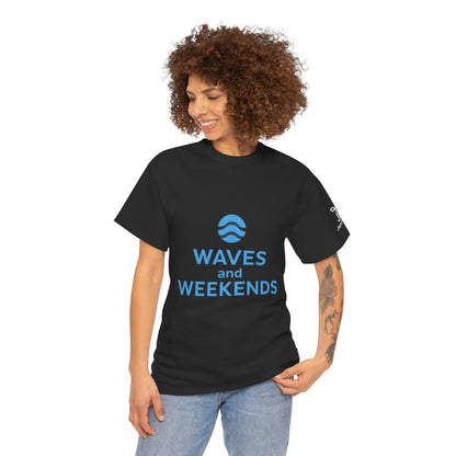 Waves and Weekends Tee - My Commute is to the Sandbar