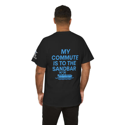 Waves and Weekends Tee - My Commute is to the Sandbar