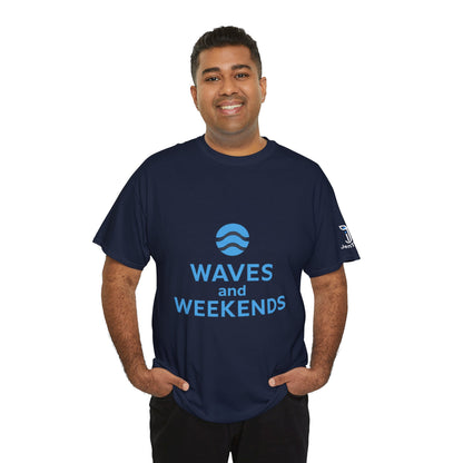 Waves and Weekends Tee - My Commute is to the Sandbar