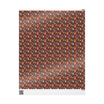 Christmas Cookies and Reindeer — Wrapping Paper Roll