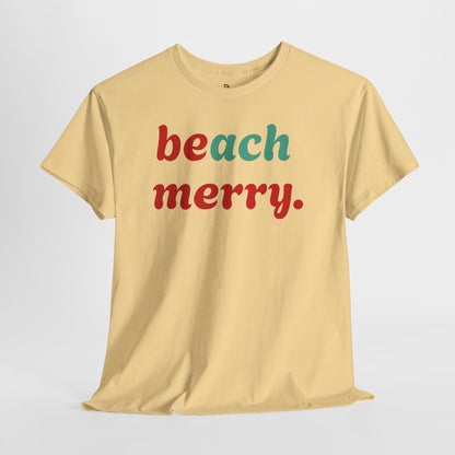 “Beach Merry” — Holiday T-Shirt