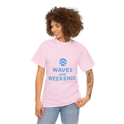 Waves and Weekends Tee - My Commute is to the Sandbar