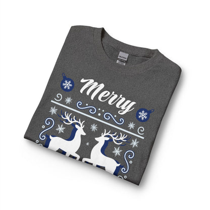 Merry Christmas Reindeer Long Sleeve Shirt