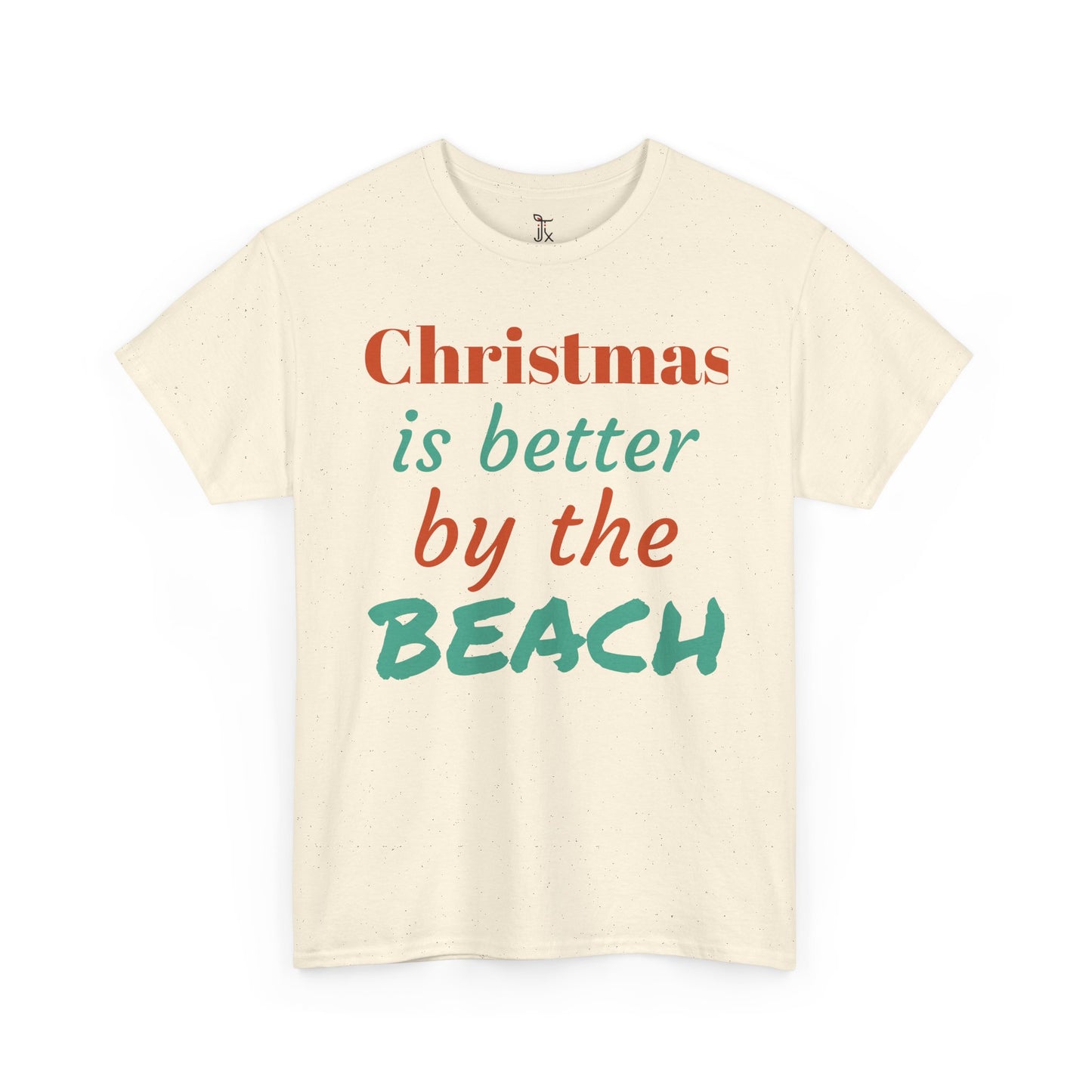 “Christmas Is Better by the Beach” — Holiday T-Shirt