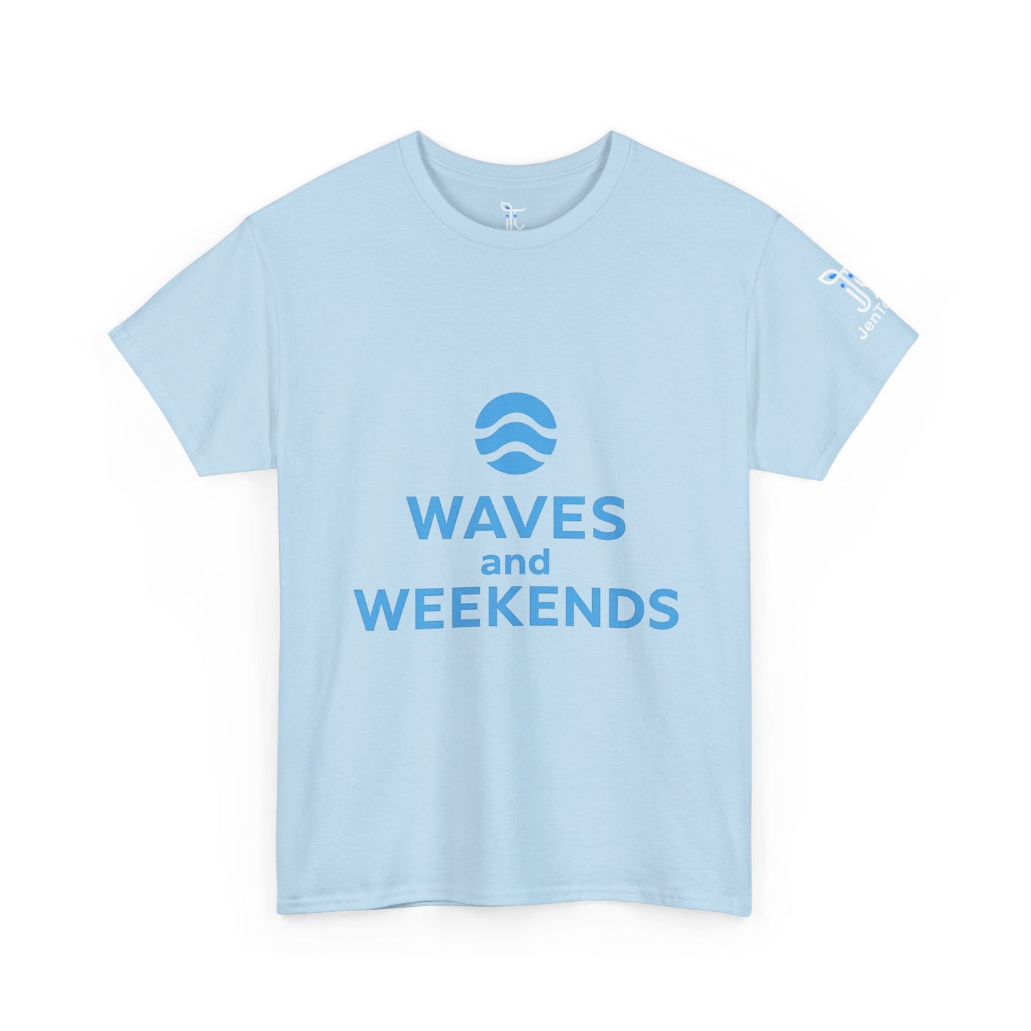 Waves and Weekends Tee - My Commute is to the Sandbar