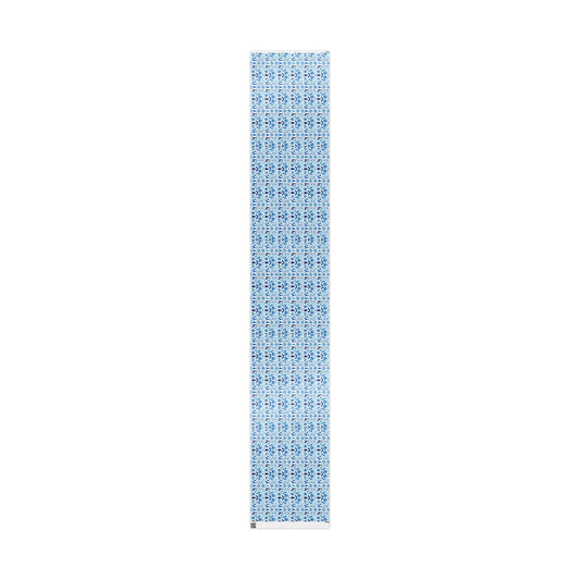 Blue Reindeer Snowflake Gift Wrap — Holiday Wrapping Paper Rolls