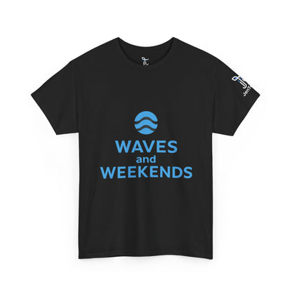 Waves and Weekends Tee - My Commute is to the Sandbar