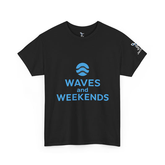 Waves and Weekends Tee - My Commute is to the Sandbar