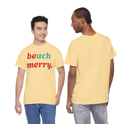 “Beach Merry” — Holiday T-Shirt