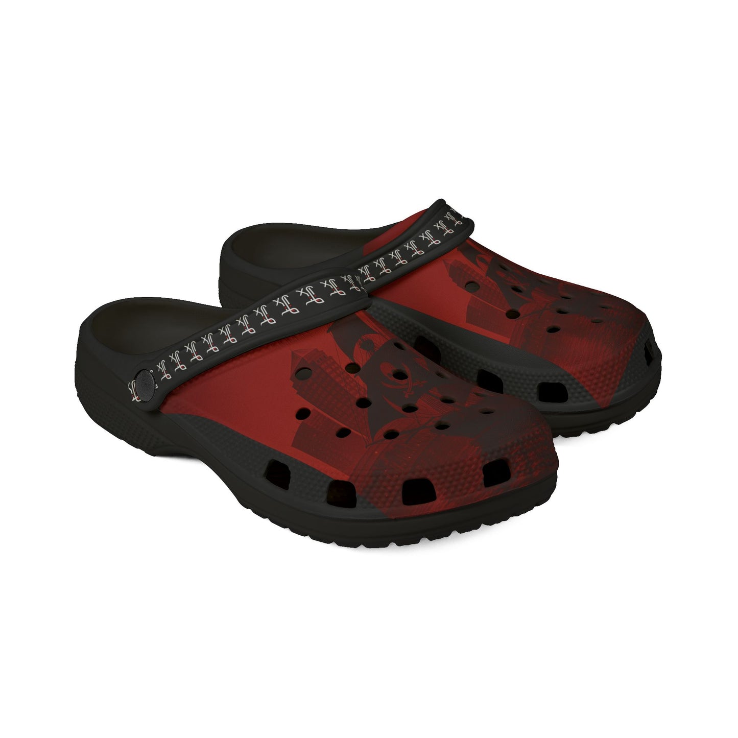 Red Marauders - Gasparilla Edition - Men's and Women's Slides, Clogs, Shoes