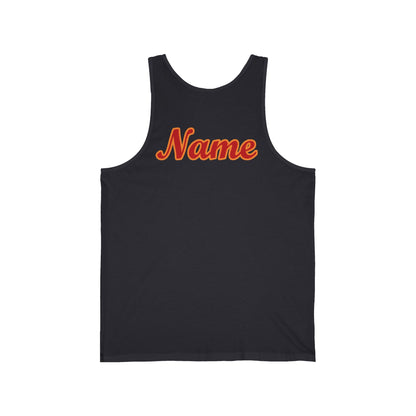 Retro Tampa Bay Customizable Unisex Jersey Tank