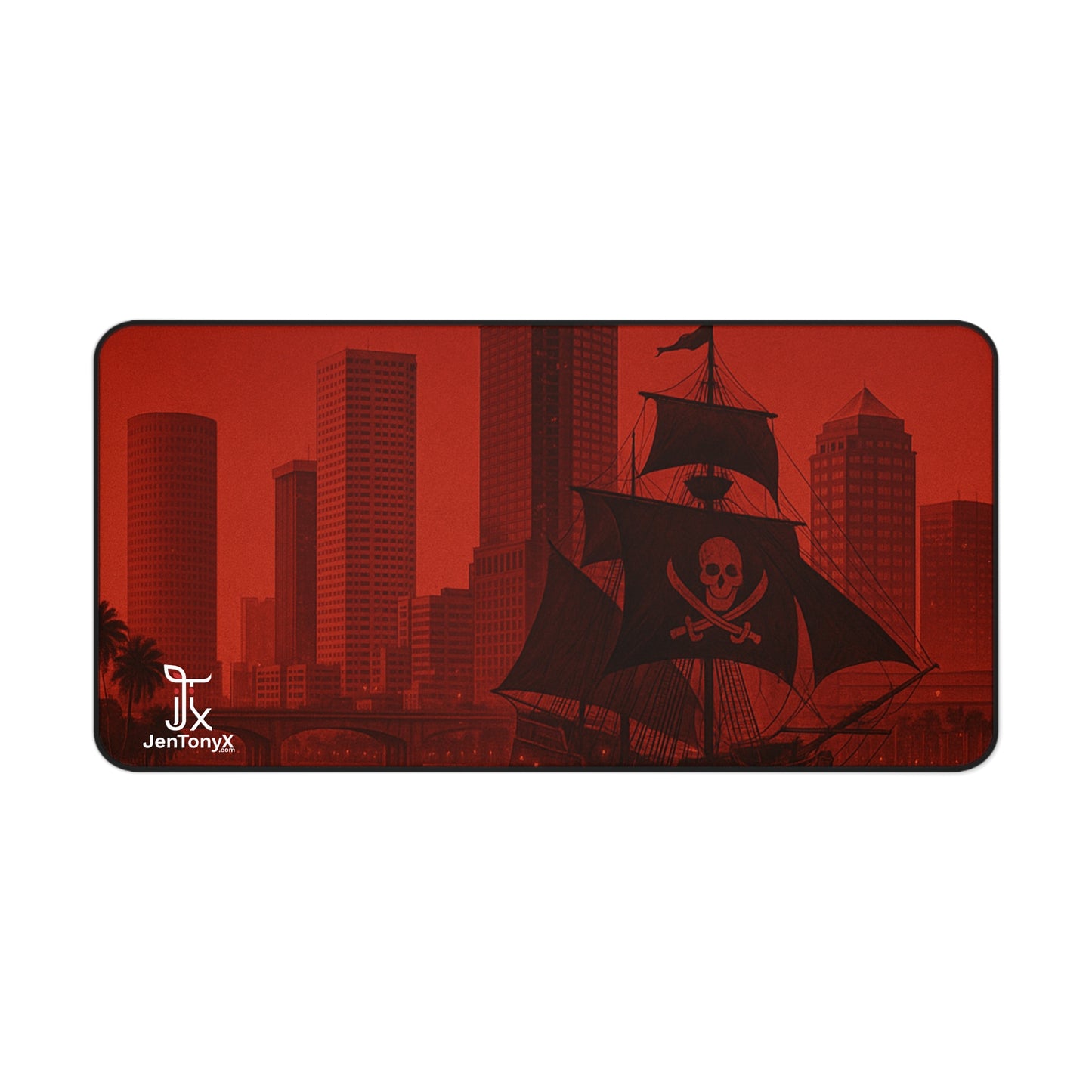 Red Marauders - Gasparilla Edition - Personalized Desk Mat