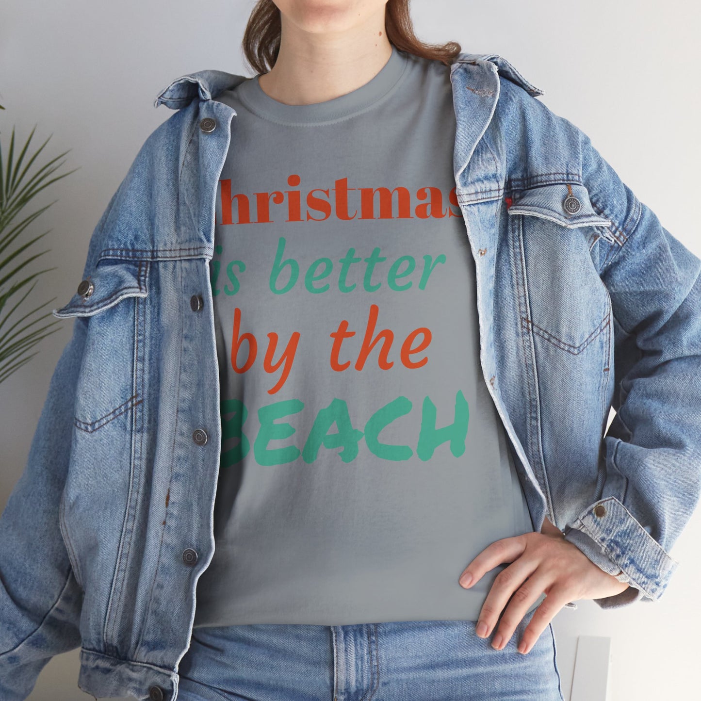 “Christmas Is Better by the Beach” — Holiday T-Shirt