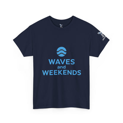 Waves and Weekends Tee - My Commute is to the Sandbar