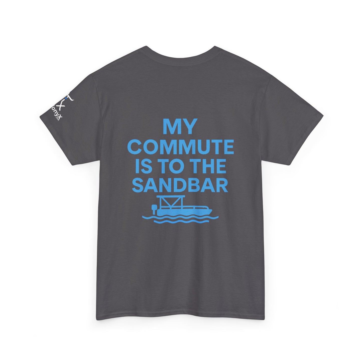 Waves and Weekends Tee - My Commute is to the Sandbar