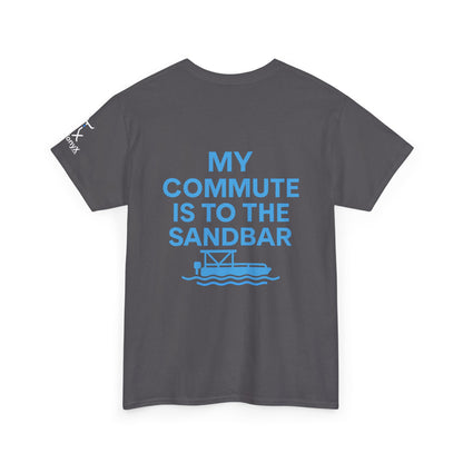 Waves and Weekends Tee - My Commute is to the Sandbar