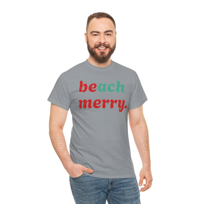 “Beach Merry” — Holiday T-Shirt
