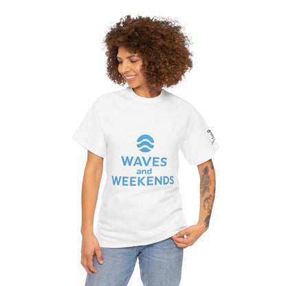Waves and Weekends Tee - My Commute is to the Sandbar