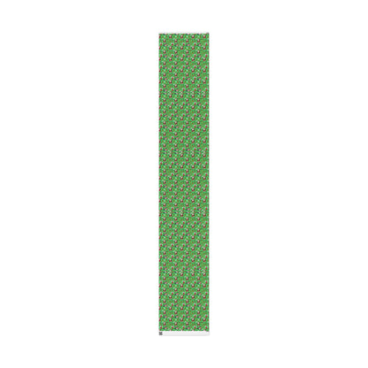 Green Santa & Gingerbread Madness — Holiday Wrapping Paper Rolls