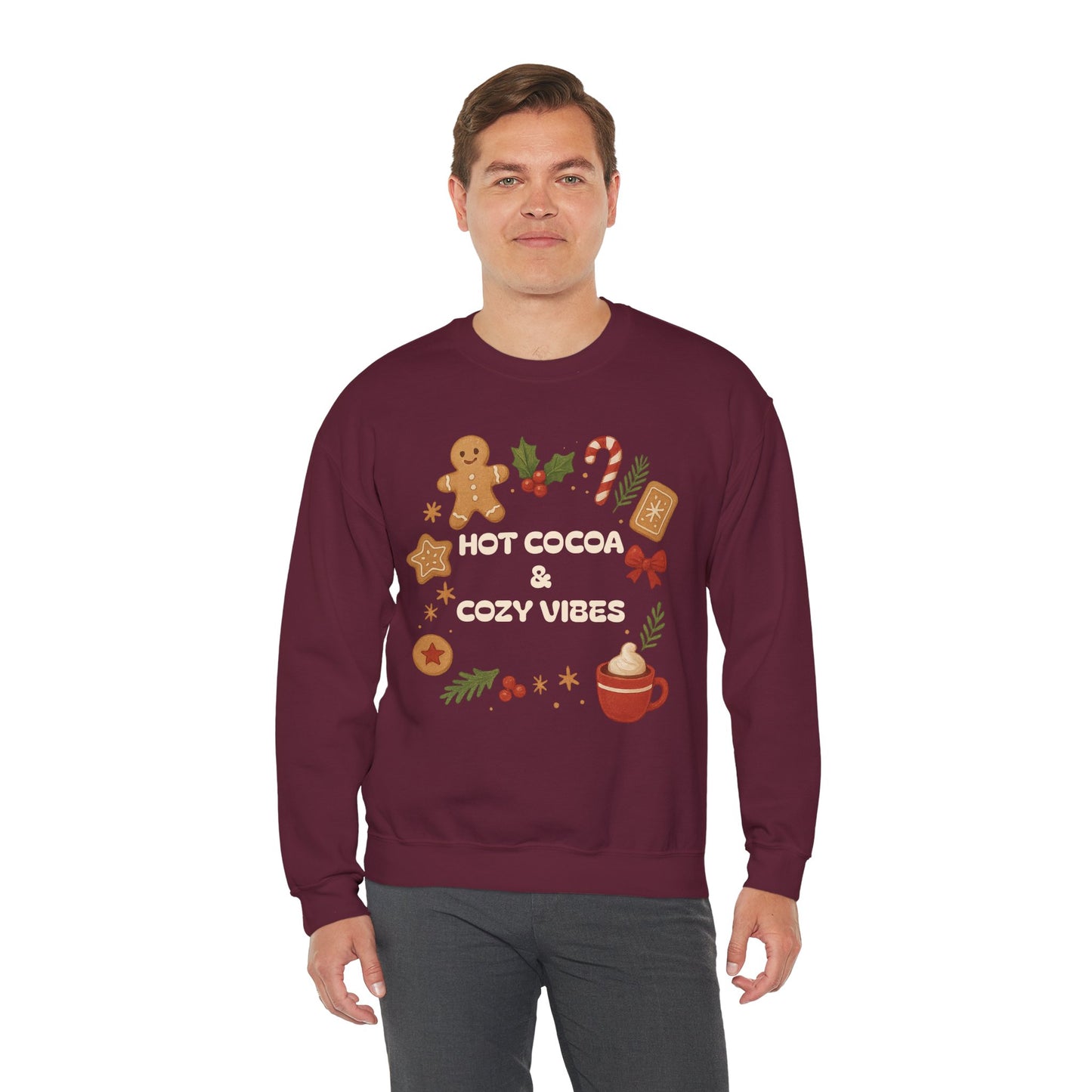 Various Unisex Holiday Sweatshirts – Personalize Your Favorite!