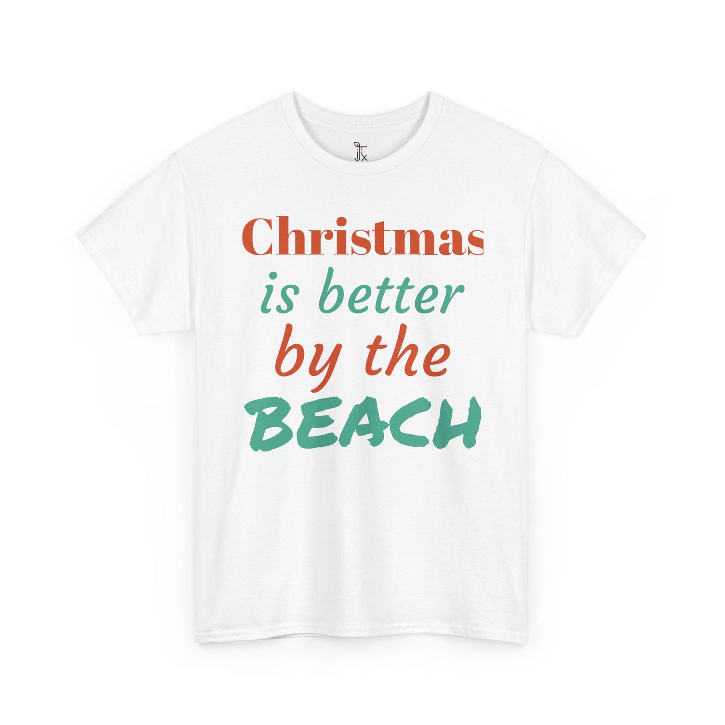 “Christmas Is Better by the Beach” — Holiday T-Shirt