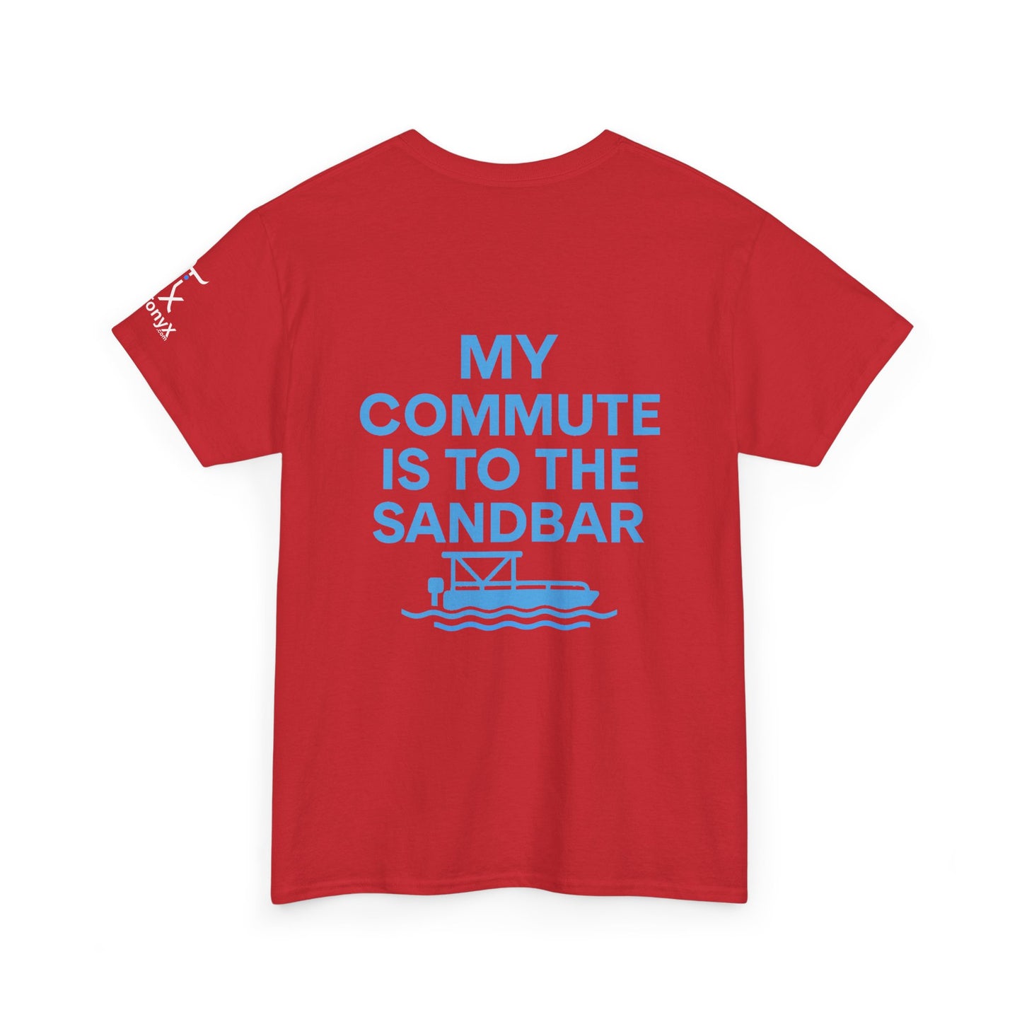 Waves and Weekends Tee - My Commute is to the Sandbar